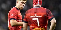 Jack Crowley of Munster during the United Rugby Championship final match between DHL Stormers and Munster at DHL Stadium on May 27, 2023 in Cape Town, South Africa. (Photo by Ashley Vlotman/Gallo Images)