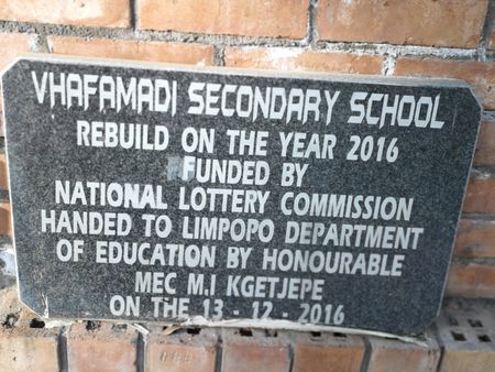 Lottery money goes to waste as school falls apart