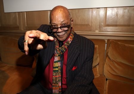 US music supremo Quincy Jones, who worked with Sinatra and Jackson, dies at 91