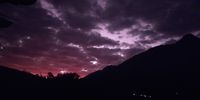 Last light over Langeberg, Swellendam. Image: Val Glass
