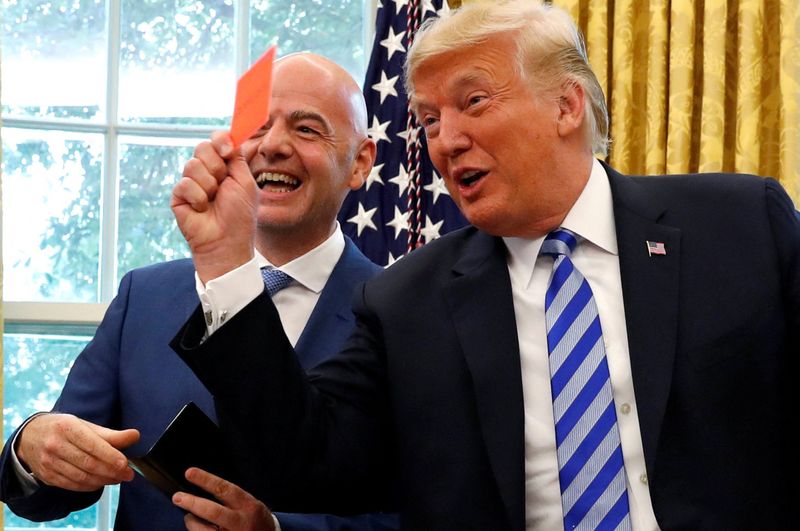 Infantino, Fifa and Trump have dealt a mammoth blow to soccer’s integrity