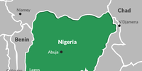 A map of Nigeria and surrounding West African nations. (Graphic: Supplied by ISS Today)