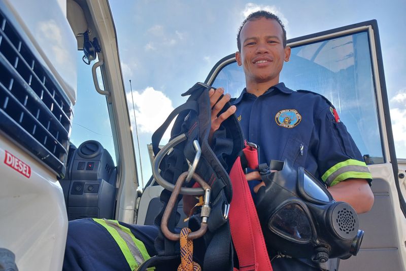 Tall order for Nelson Mandela Bay’s ‘small’ search and rescue cop