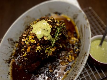 Lockdown Recipe of the Day: Roast leg of lamb with rosemary, cumin and almonds