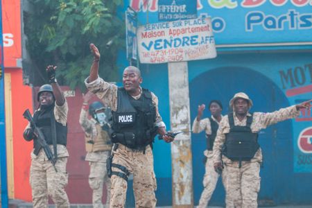 Gunfire rocks Haitian capital in Carnival police protest