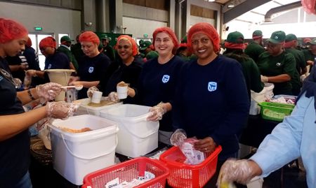 More than 180,000 meals packed for children at Mandela Day event in Durban