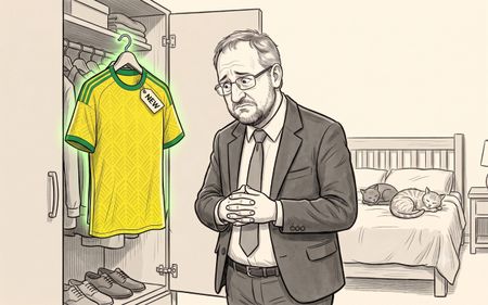Bafana’s impact on my dress sense. Despite the 92nd minute