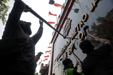 Police killing sparks Indonesia unrest in first major test for Prabowo presidency
