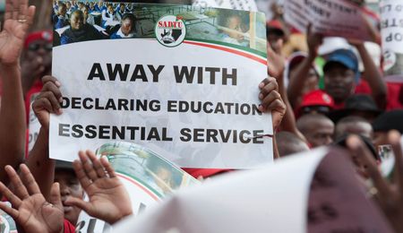 Education as essential service: Sadtu's really, really not happy