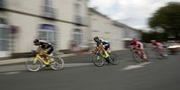 Wanty Groupe Gobert team rider Guillaume Van Keirsbulck of Belgium (C) in action during the 4th stage of the 105th edition of the Tour de France cycling race over 195km between La Baule and Sarzeau, France, 10 July 2018.  EPA-EFE/YOAN VALAT