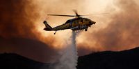 Wildfires Burn In Southern California During Red Flag Warnings