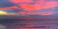 Nature’s painting in Camps Bay.