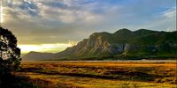 The Klein River in the Overberg.<br>The photo was taken from Mosaic Lagoon Lodge.