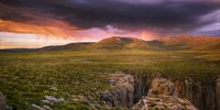Storm at sunrise. Photographer: Koos van Niekerk