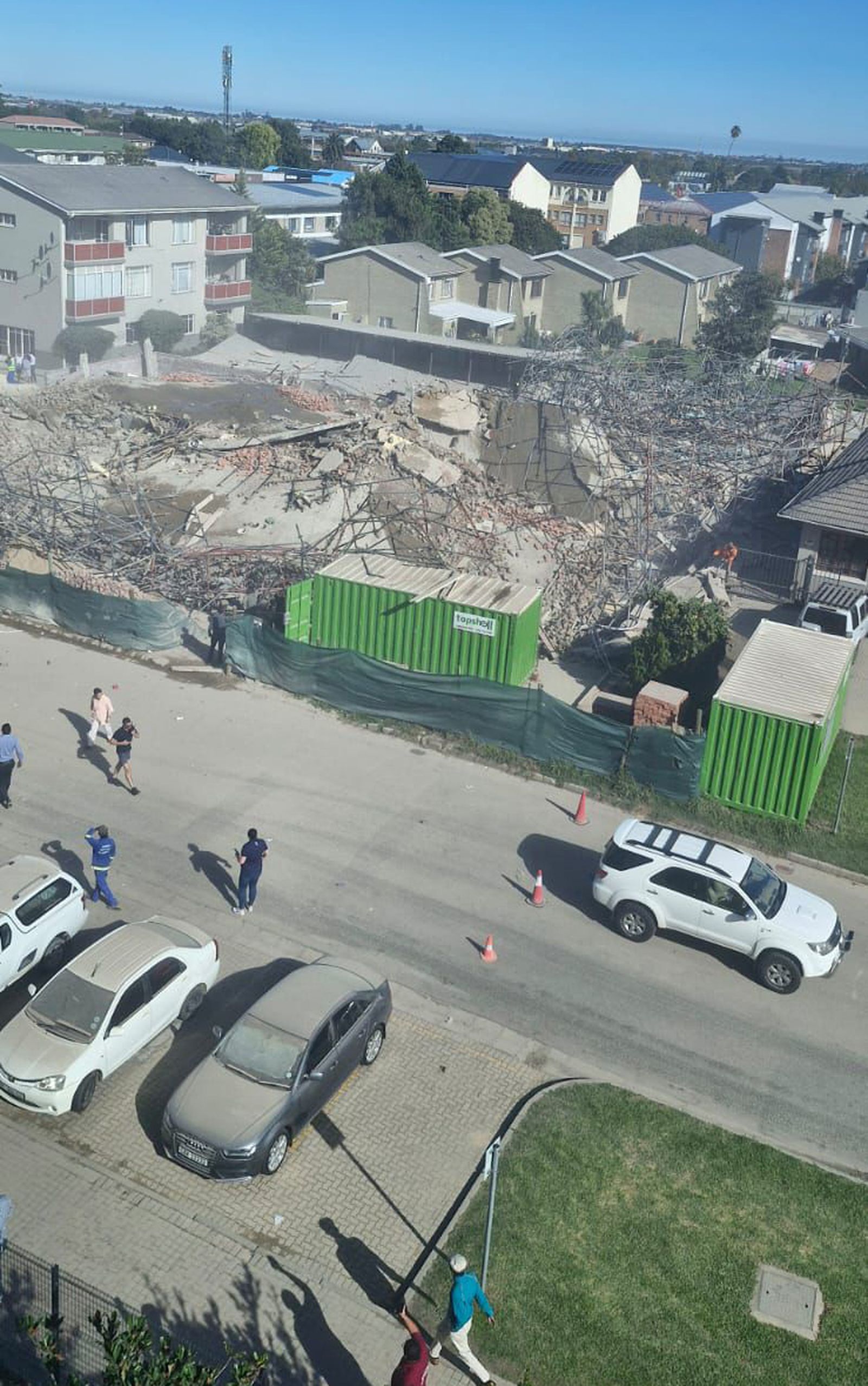 Six dead and 48 missing in devastating George building collapse