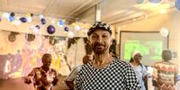 Ismail ‘Bolla’ Buffkins, a former resident of District Six, whose family was forcibly removed and landed in Mitchells Plain. He was at the celebration of the District Six Museum’s 30th birthday which took place in Cape Town on 14 December. (Photo: Suné Payne)