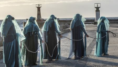 Silent ‘blue rebels’ join global coastline rebellion against seismic surveys