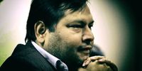 Indian businessman Ajay Gupta speaks to the City Press from the New Age Newspaper's offices in Midrand, Johannesburg, South Africa on 4 March 2011. (Photo: Gallo Images/City Press/Muntu Vilakazi)
