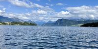 Lake Lucerne, Switzerland showing off her Alpine beauty. Photographer: Roline Wilkinson