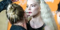 epa11181808 Actress Anya Taylor-Joy gets prepared on the red carpet during the premiere for the film 'Dune: Part Two' in New York, New York, USA, 25 February 2024.  EPA-EFE/STEPHANI SPINDEL
