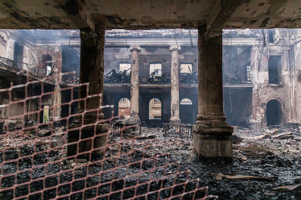 UCT’s Jagger Library is still boarded up, five years after fire