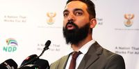 The Waseem Carrim at the media briefing at Ronnie Mamoepa. The briefing  outline NSFAS’s comprehensive preparations for the 2026 academic year, with a focus on funding disbursements and registration support for all universities and TVET colleges. (Photo: GCIS / Kopano)