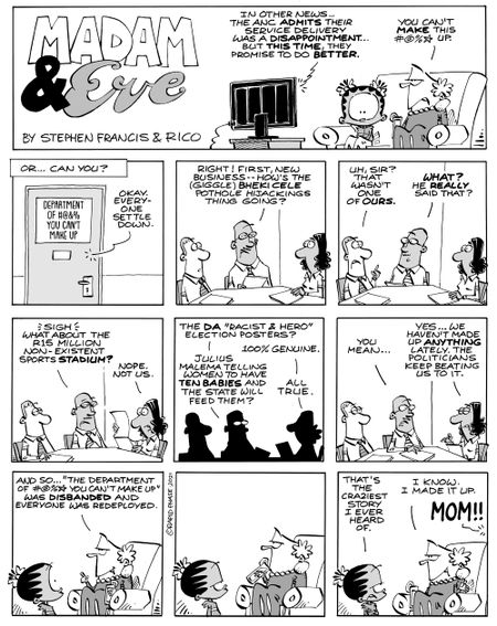 Department of You Can't Make This #@%& Up