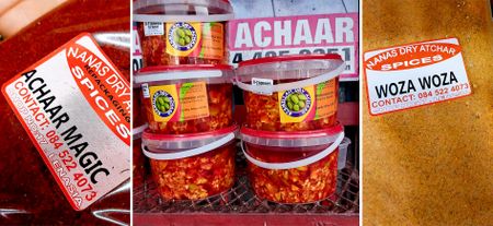 Eat more atchar for atomic orange epicurean empowerment