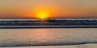 Sunset surfing Noordhoek. Image: NatGoldZA