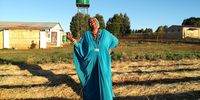 Small-scale farmer Siphiwe Sithole grows indigenous crops. (Photo: African Marmalade)
