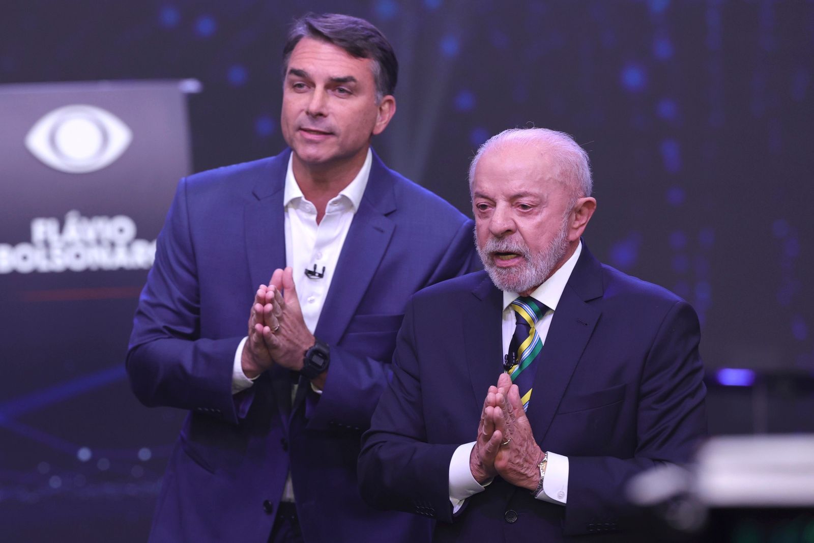 Cover art for Bolsonaro and Lula clash in first debate one week before runoff