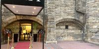 The entrance to The Crypt, St George’s Cathedral, Cape Town. Photo: Bianca Coleman