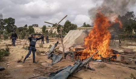 Large police contingent strikes again as raids continue in Krugersdorp after horrific gang rape
