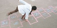 Popular games such as hopscotch can be used to introduce the concept of coding. (Photo: Supplied) 