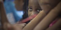 Undocumented migrant children attend a class at the Refugee Social Services at the Diakonia Centre in Durban. (Photo: Leila Dougan / Daily Maverick)