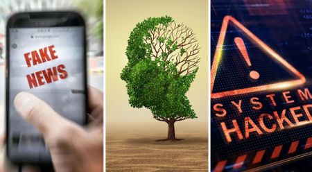 2025's triple threats — disinformation, climate change and cybercrime