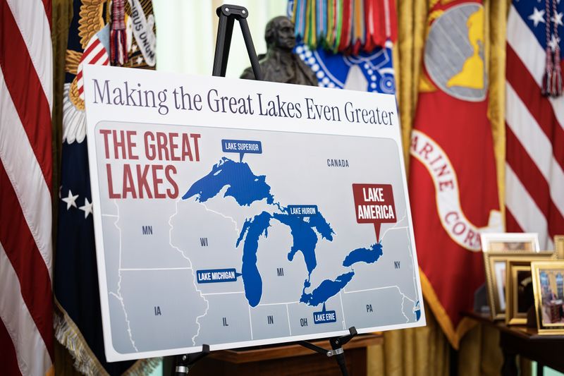 Trump renames Lake Ontario as ‘Lake America’ amid Canada trade war