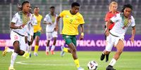 Banyana's Amogelang Ramalepe in action against Mali. (Photo: Mansa Ayoola / Gallo Images)