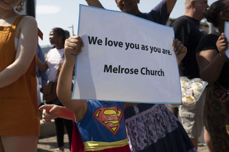 Christians show pride in gay community