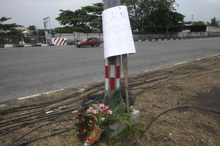 Nigerian army says it intervened in protests at Lagos government's request