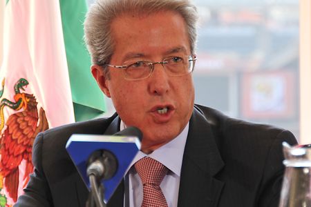 Mexican fans celebrate for the last time before inevitable Bafana mauling