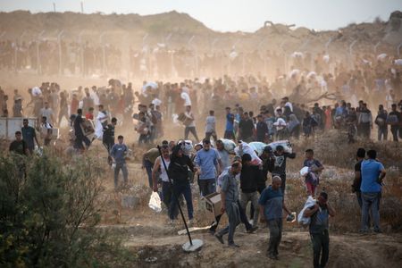 Israeli fire kills 67 people seeking aid in Gaza, medics say, as hunger worsens