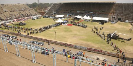 Empty seats and empty pockets mark Mugabe’s memorial farewell