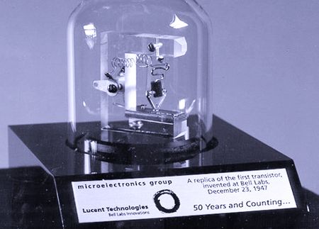 The transistor: happy birthday to you