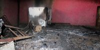 Damage caused by the arson attack inside a Bhuje village home after the arson attack which left about 49 houses torched in Port St Johns,  Eastern Cape. (Photo: Hoseya Jubase)