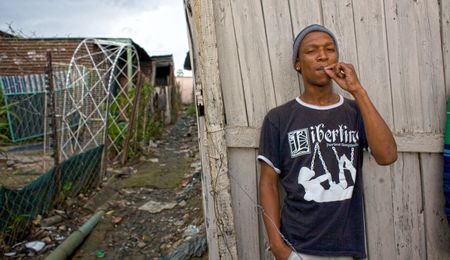 I'm Zandspruit in the rain