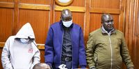 epaselect epa10445336 (R-L) Former Kenyan police officers Fredrick Ole Leilman, Stephen Cheburet Morogo and Sylvia Wanjiku stand in the dock during their sentencing at the Milimani Law Courts in Nairobi, Kenya, 03 February 2023. Leilman, Morogo, Wanjiku and police informer Peter Ngugi were found guilty of killing human rights lawyer Willie Kimani together with his client Josephat Mwenda and a taxi driver in 2016. Justice Jessie Lessit sentenced Leliman to life, Cheburet to 30 years, Wanjiku to 24 years, and Ngugi to 20 years of imprisonment.  EPA-EFE/Daniel Irungu