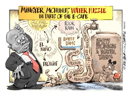 Minister Mchunu's Water Puzzle in parts of the Eastern Cape