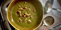 Super Tuesday: Spinach and bacon soup