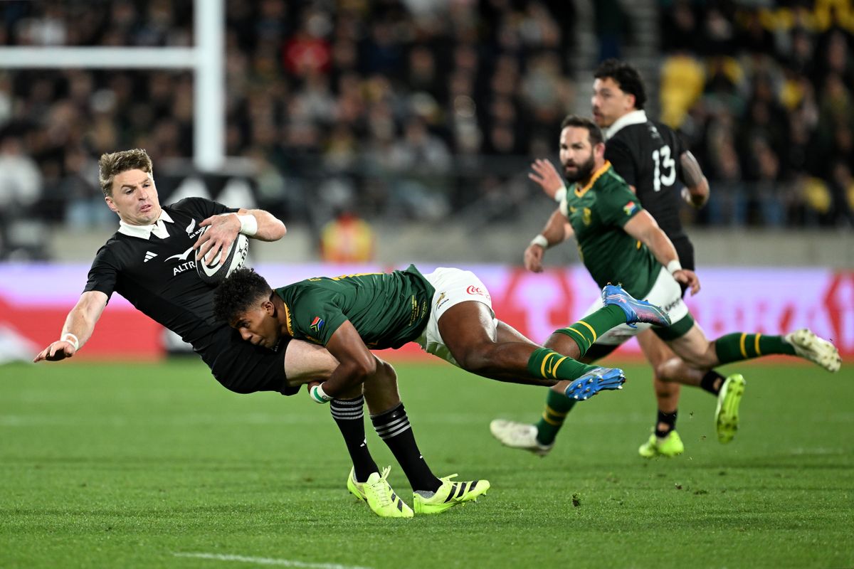 Six-try Springboks destroy All Blacks by record margin in Wellington